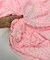 Baby Pink Minky Dot Fabric by the Yard, 60" Wide Ultra-Soft Plush Minky Fabric for Baby Blankets, Nursery Decor, Plush Toys & Sewing
